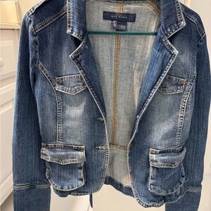 Zara Vintage Classic Blue Jean Jacket
